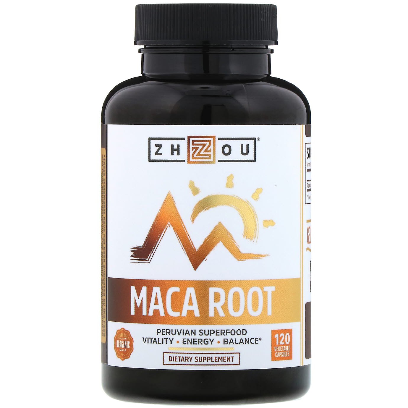 Comprar Zhou Nutrition, Organic Maca Root, 120 Vegetable Capsules