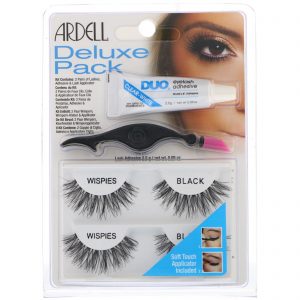 Comprar Ardell, Deluxe Pack, Wispies Lashes com Aplicador e Adesivo para Cílios, 1 Conjunto