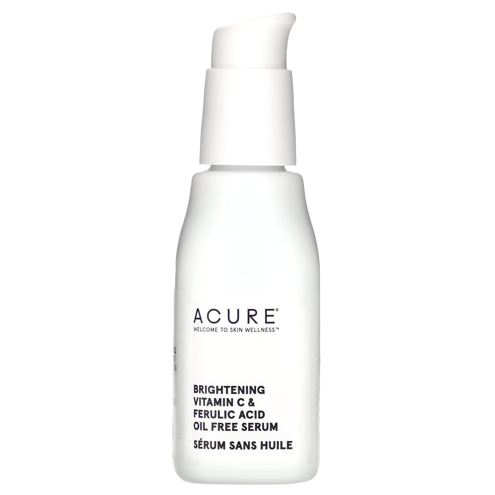 Comprar Acure, Brightening Vitamin C & Ferulic Acid Oil Free Serum, 1 fl oz (30 ml)