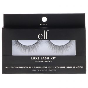 Comprar E.L.F., Kit Luxe Lash, Starstruck, 1 par de cílios e 1 pinça
