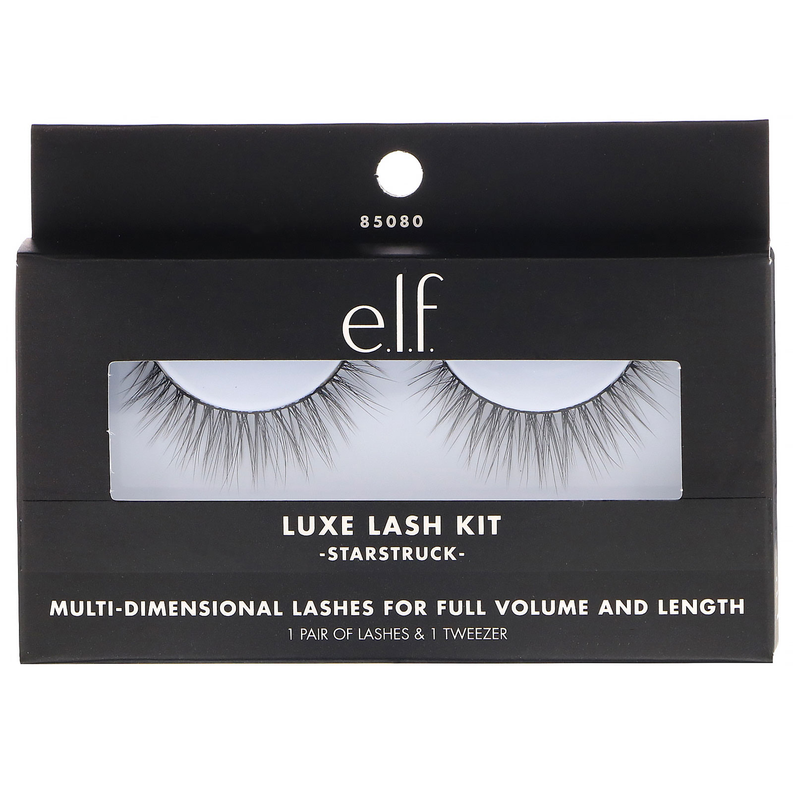 Comprar E.L.F., Kit Luxe Lash, Starstruck, 1 par de cílios e 1 pinça