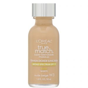 Comprar L'Oreal, True Match Super-Blendable Makeup, W3 Nude Beige, 1 fl oz (30 ml)