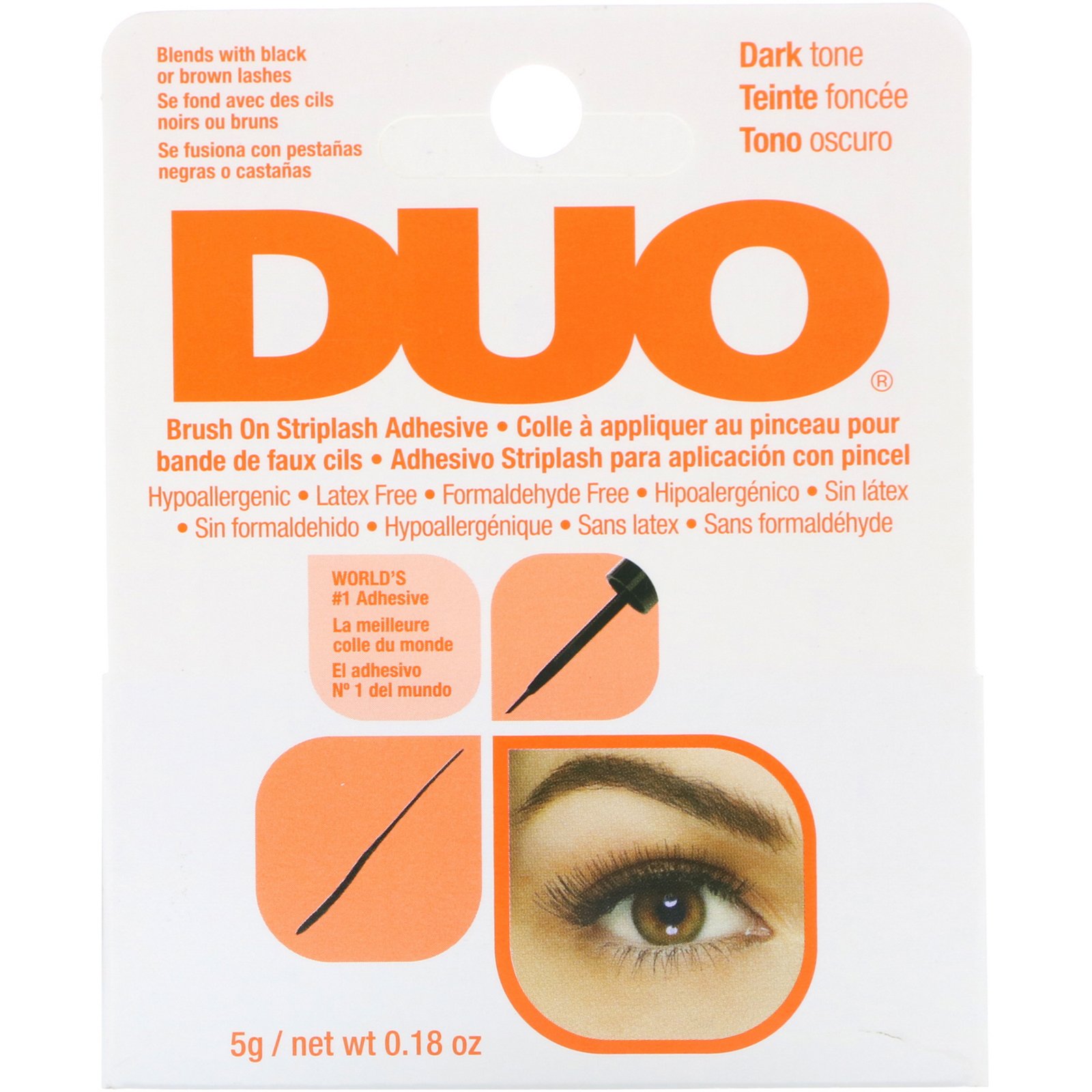 Comprar DUO, Cola de cílios postiços com aplicador, Tom escuro, 5 g - Imagem 2