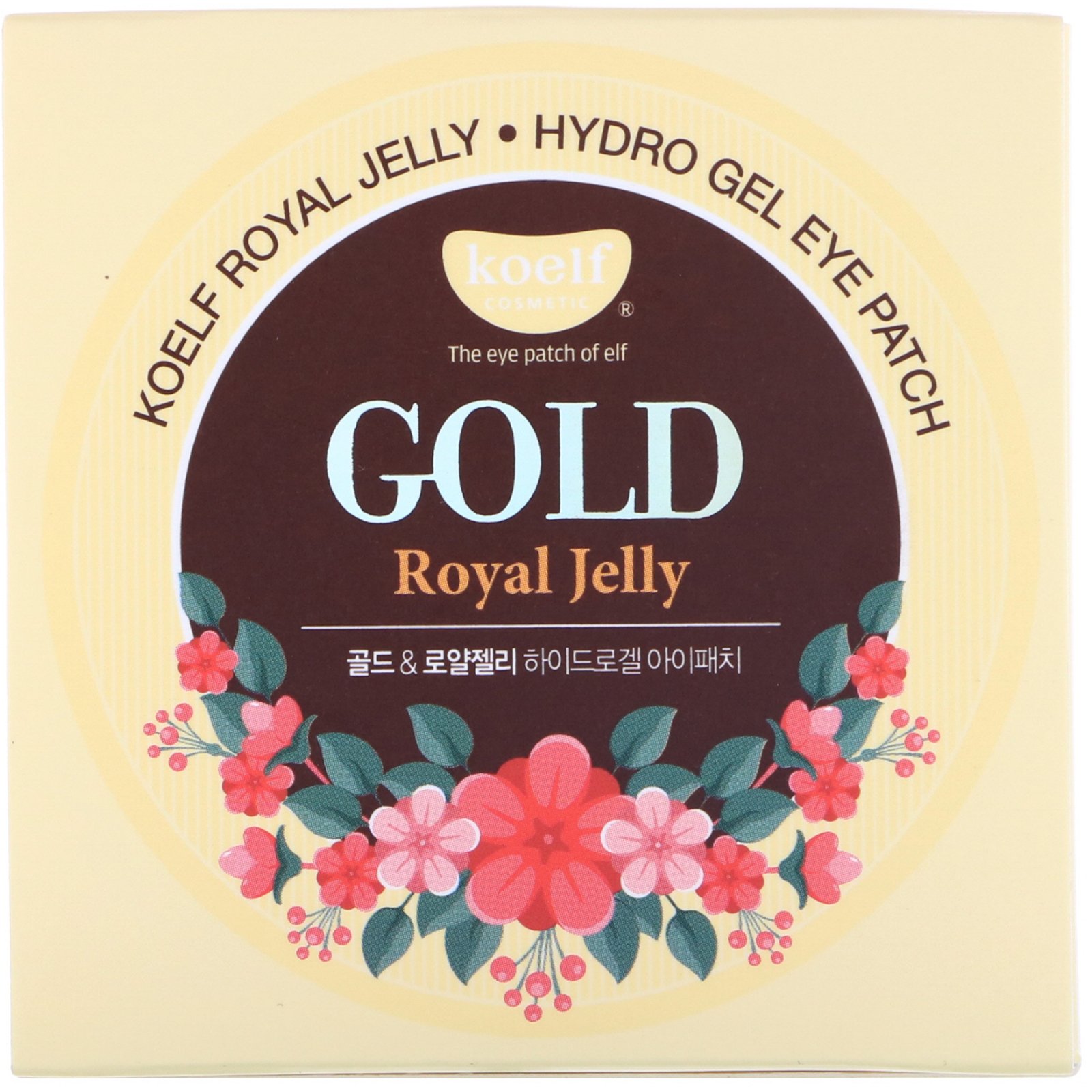 Comprar Koelf, Gold Royal Jelly Hydro Gel Eye Patch, 60 Patches - Imagem 2