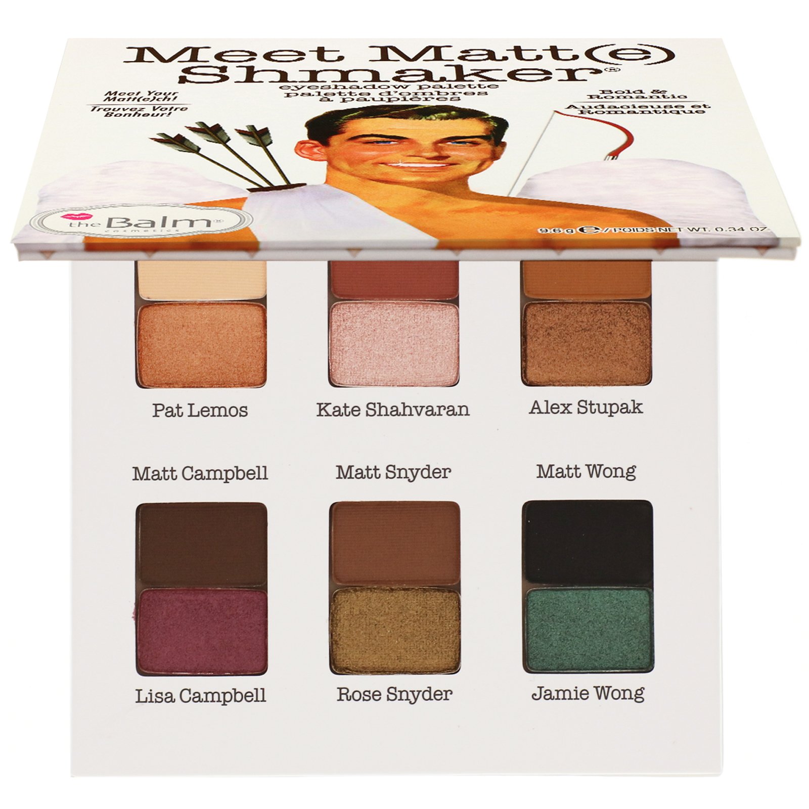 Comprar theBalm Cosmetics, Meet Matte Shmaker, Eyeshadow Palette, 0.34 oz (9.6 g)