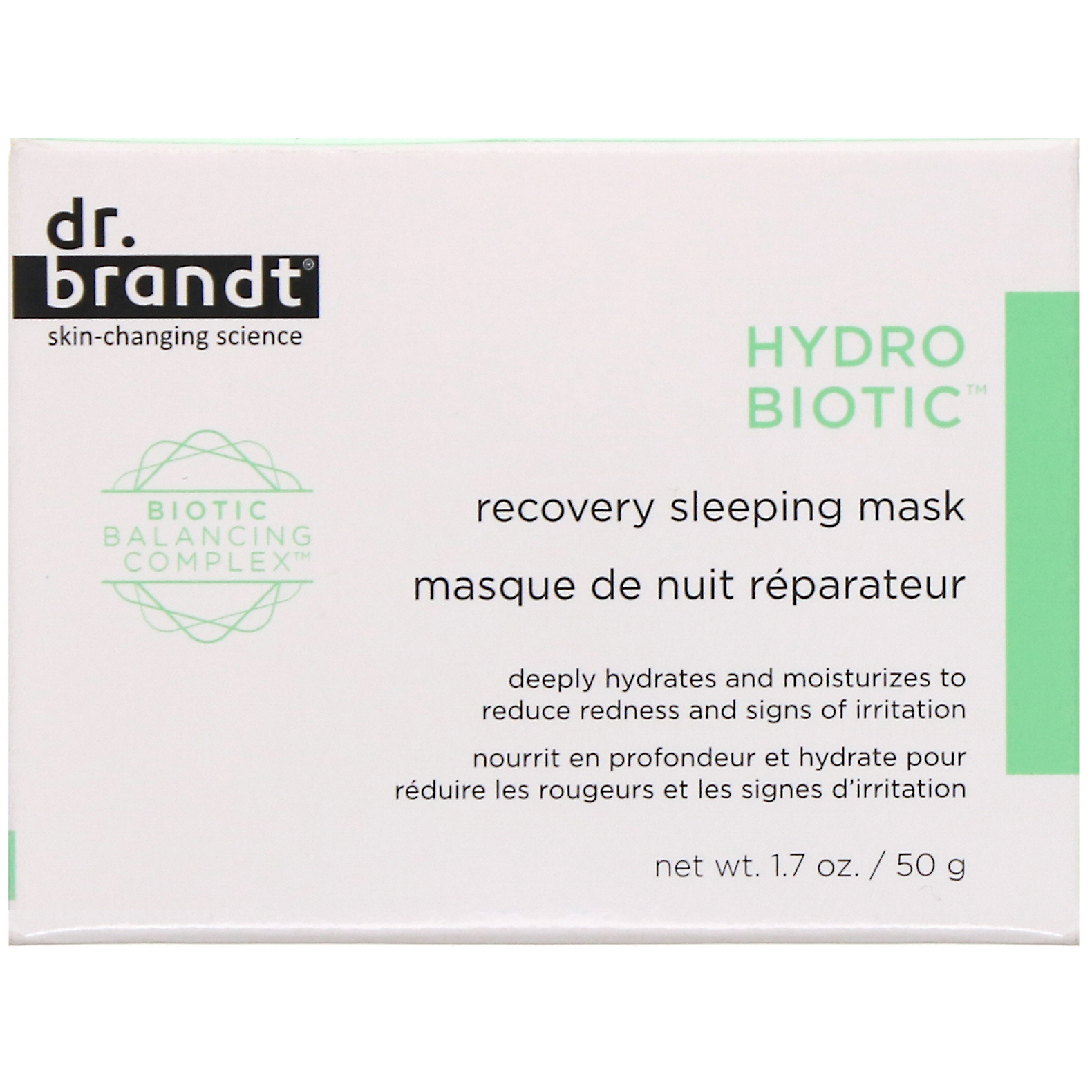 Comprar Dr. Brandt, Hydro Biotic, Máscara de recuperação para dormir, 50 g - Imagem 2