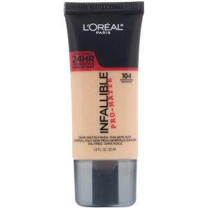 Comprar L'Oreal, Base Infallible Pro-Matte, Golden Beige 104, 30 ml