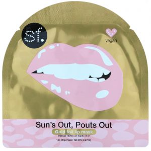 Comprar SFGlow, Sun's Out, Pouts Out, Gold Foil Lip Mask, 1 Sheet, 0.27 oz (8 ml)