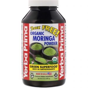 Comprar Yerba Prima, Pó de Moringa Orgânico, 10 oz (284 g)