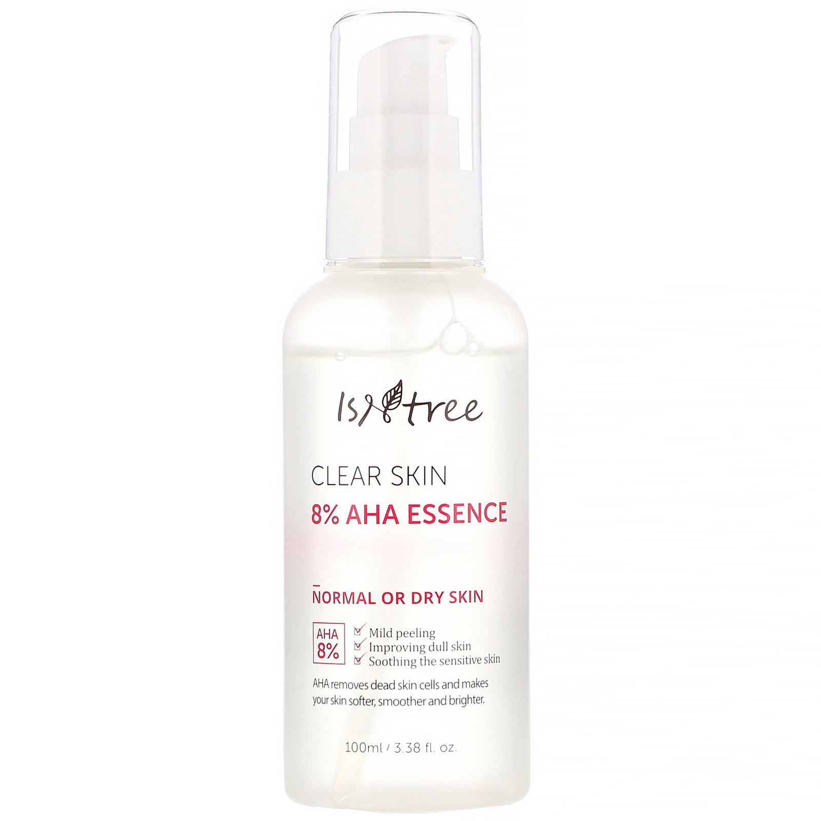 Comprar Isntree, Clear Skin 8% AHA Essence, 100 ml (3,38 fl oz)
