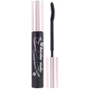 Comprar KissMe, Heroine Make, máscara de comprimento e curva, Super à prova d’água, n.º 01 Super Preto, 6 g (0,21 oz)