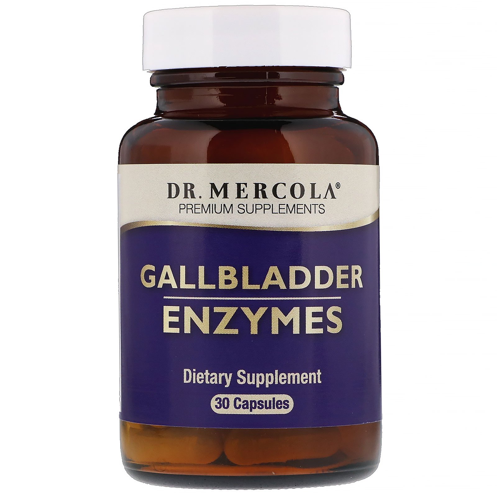 Comprar Dr. Mercola, Gallbladder Enzymes, 30 Capsules