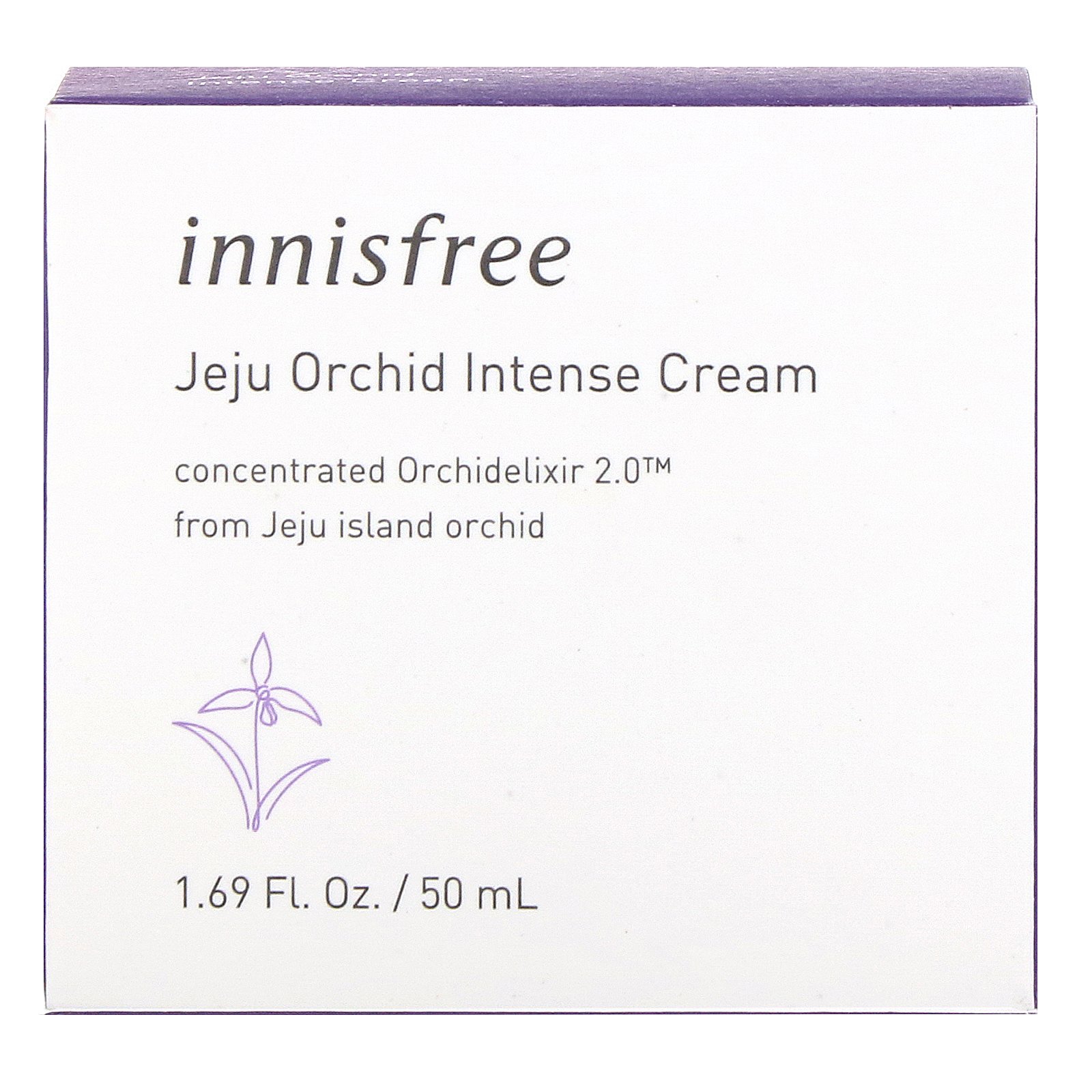 Comprar Innisfree, Creme Intenso de Orquídea de Jeju, 1,69 fl oz (50 ml) - Imagem 2