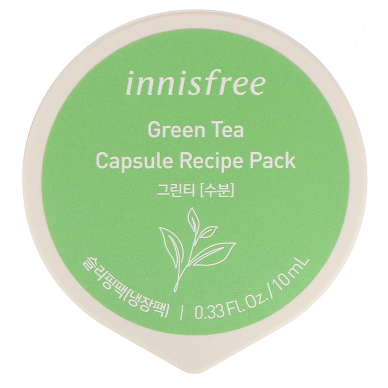 Comprar Innisfree, Pacote de Receita em Cápsula, Chá Verde, 10 ml (0,33 fl oz)