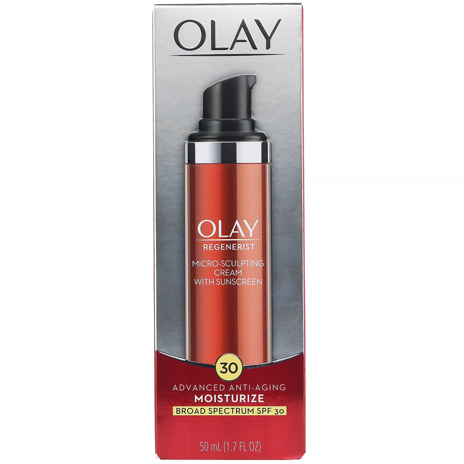 Comprar Olay, Regenerist, Creme Microescultor com protetor solar, FPS 30, 50 ml (1,7 fl oz) - Imagem 2