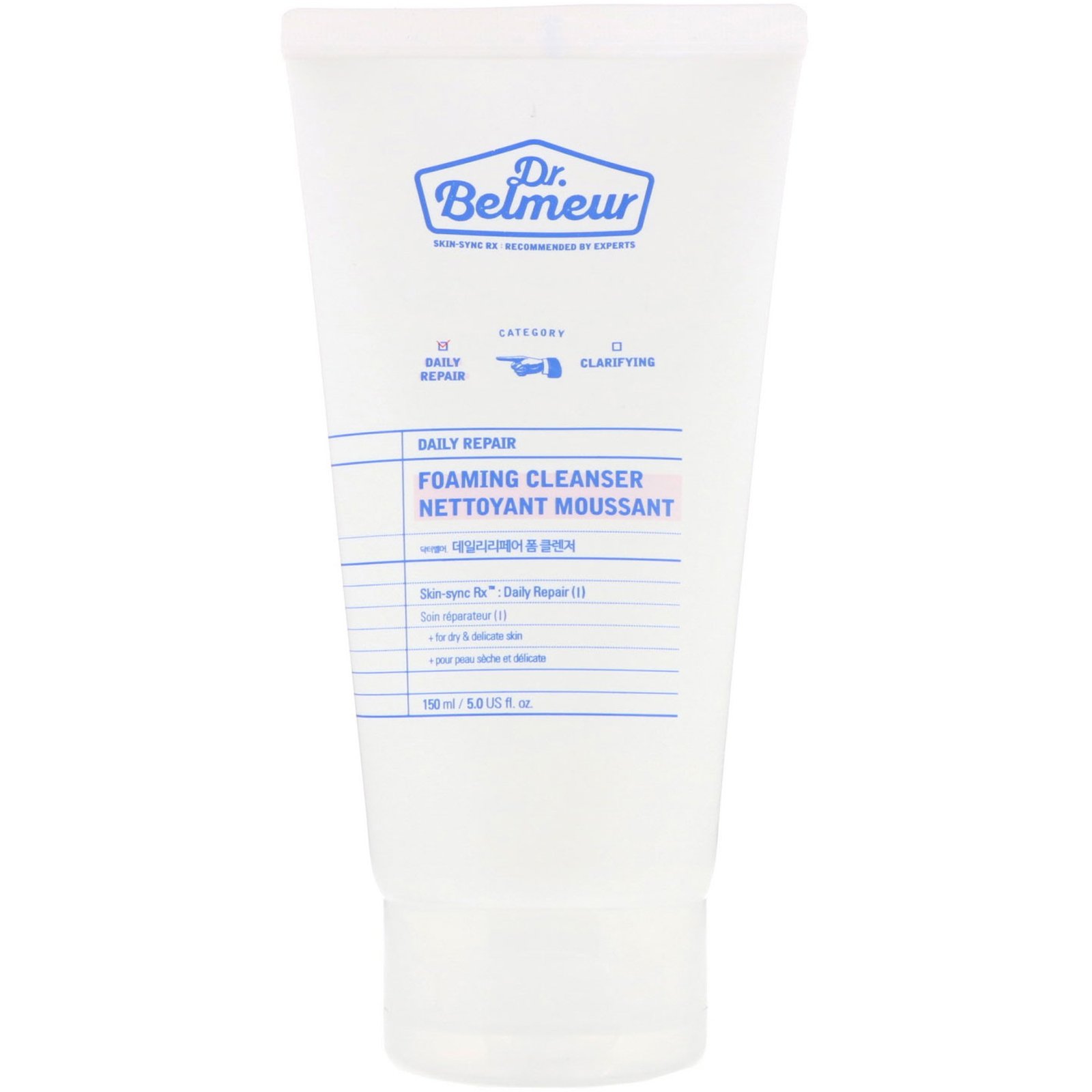 Comprar Dr. Belmeur, Reparação Diária, Limpador Espumante, 5 fl oz (150 ml)