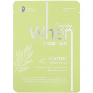 Comprar When Beauty, Simply When, Máscara Cosmic Calm, 1 Folha, 23 ml (0,8 fl oz)