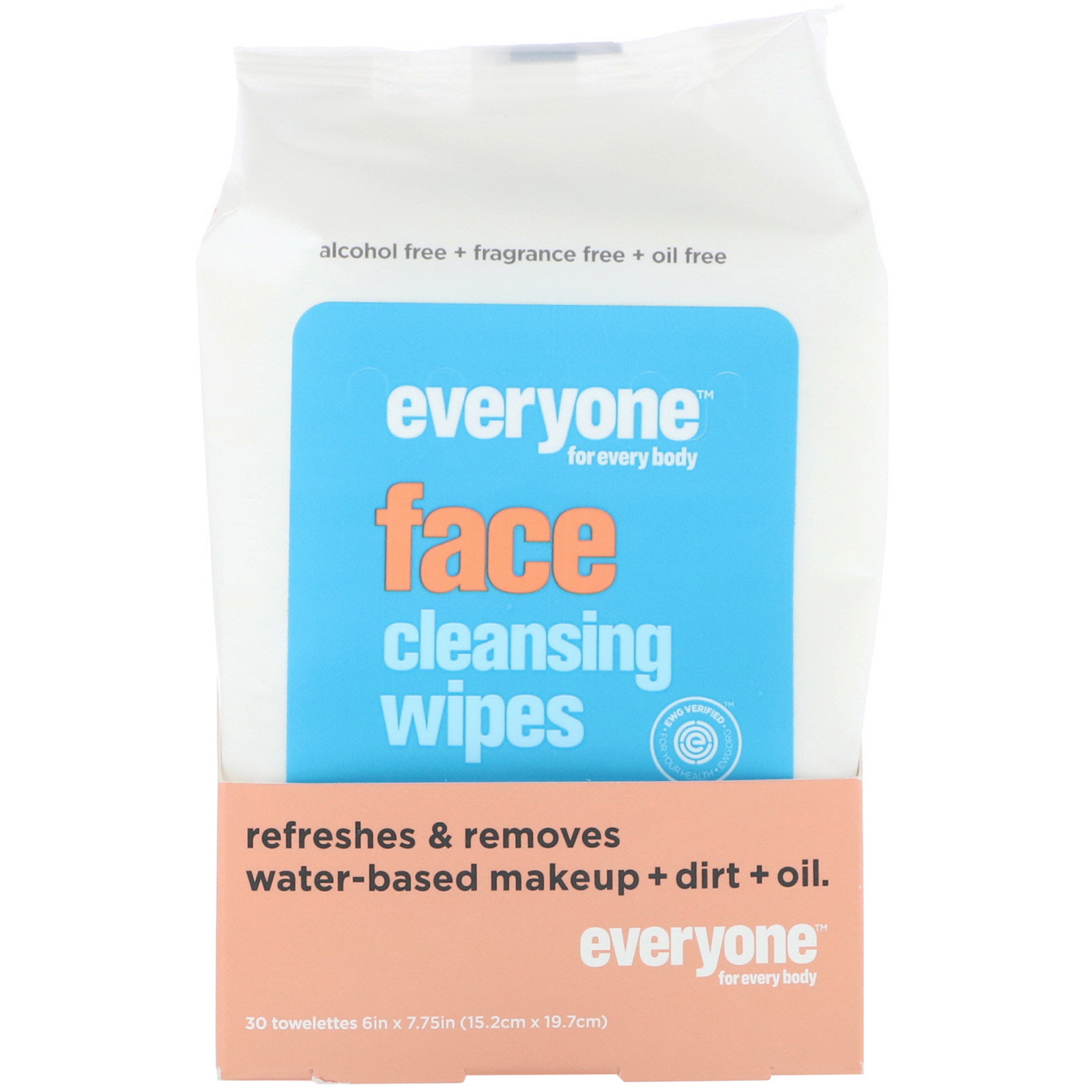 Comprar Everyone, Rosto, Toalhetes de Limpeza, 30 Toalhetes