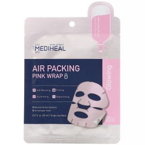 Comprar Mediheal, Air Packing, Pink Wrap Mask, 1 Sheet, 0.67 fl oz (20 ml)