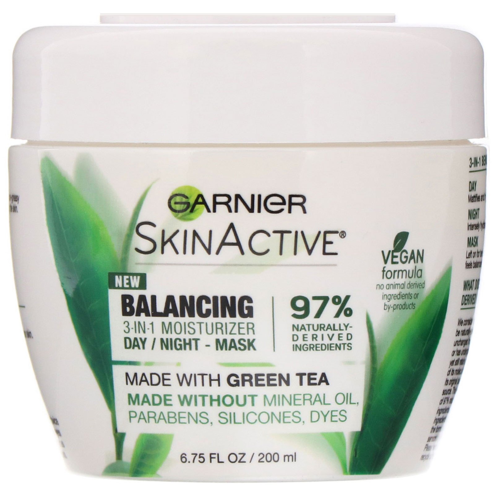 Comprar Garnier, SkinActive, Hidratante equilibrador para o rosto 3 em 1 com chá verde, 200 ml