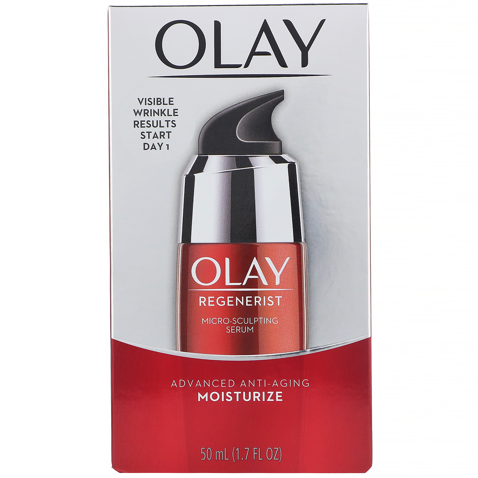 Comprar Olay, Regenerist, Micro-Sculpting Serum, 1.7 fl oz (50 ml) - Imagem 2