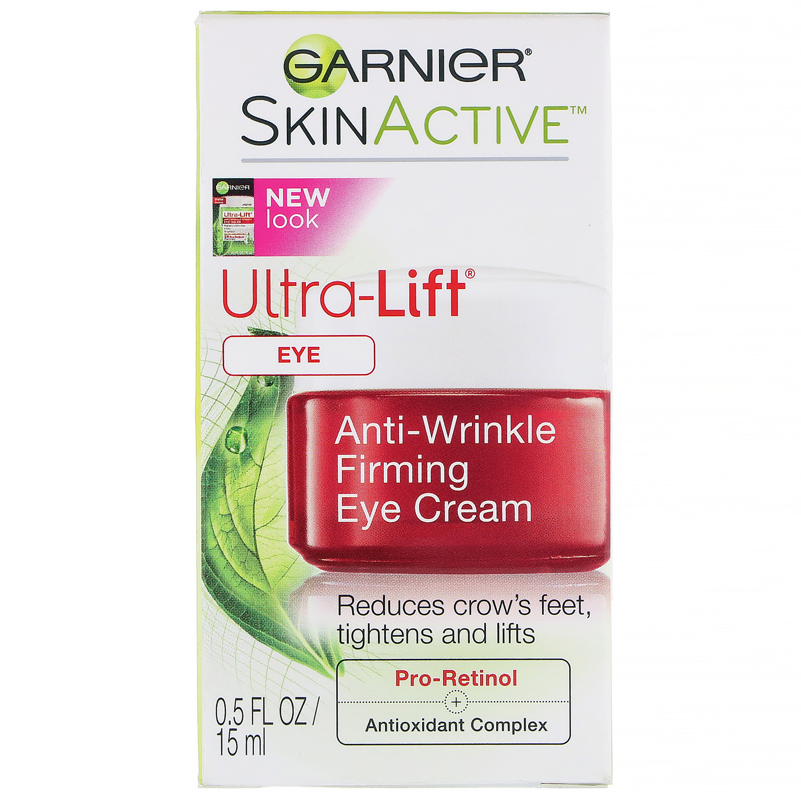 Comprar Garnier, SkinActive, Ultra-Lift, Creme firmador antirrugas para os olhos, 15 ml - Imagem 2