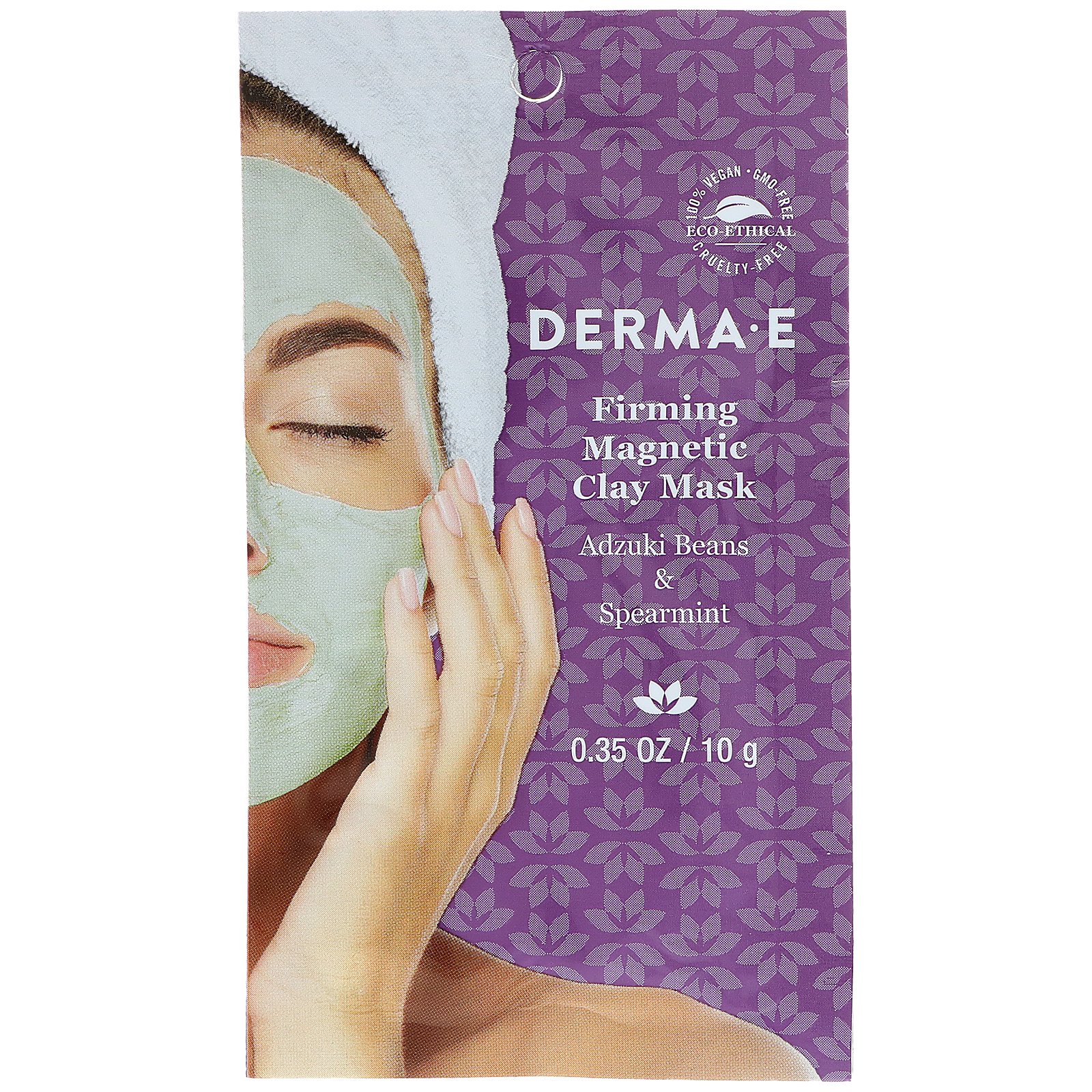 Comprar Derma E, Máscara de Argila Magnética Firmadora, Feijão-azuqui e Hortelã-verde, 10 g
