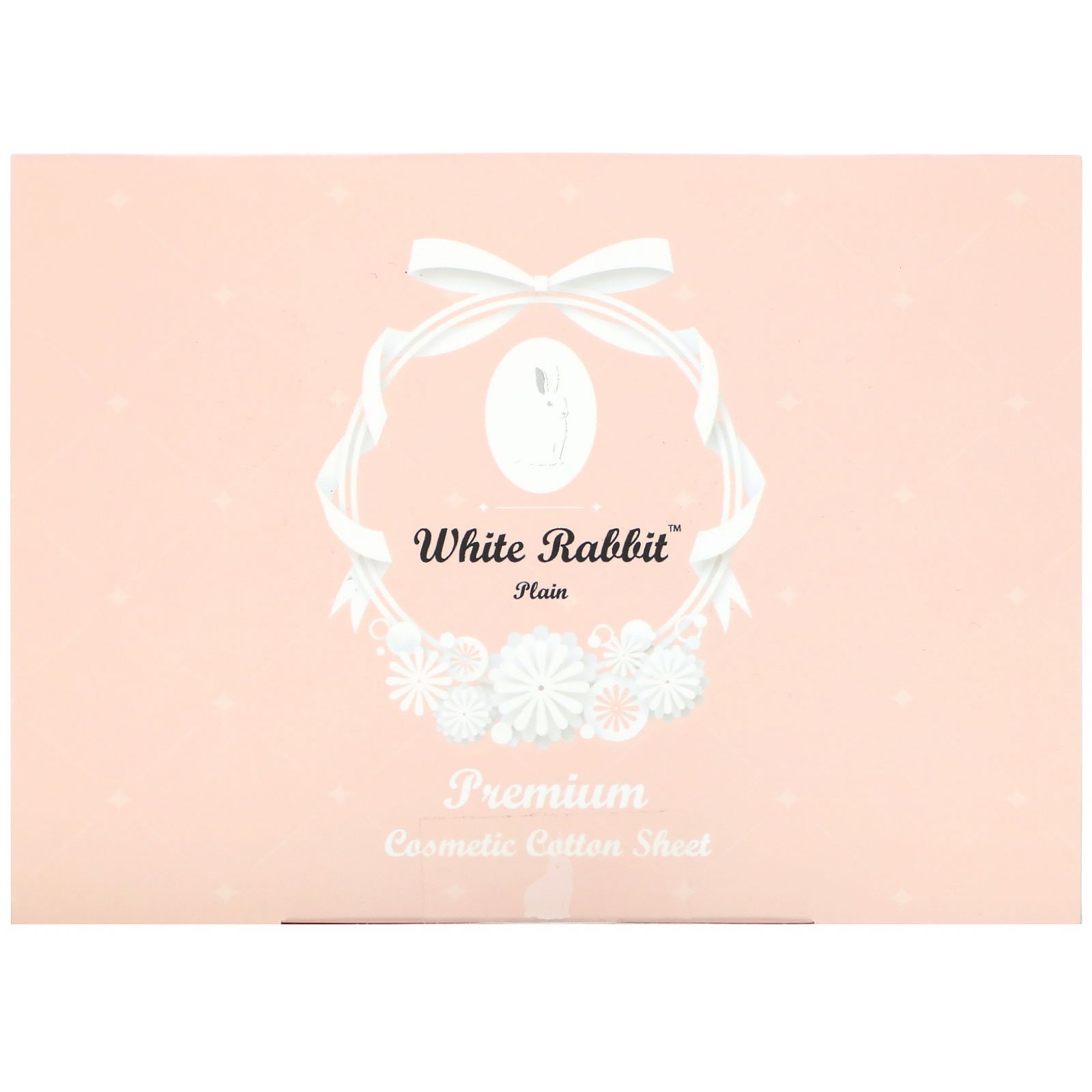Comprar White Rabbit, Premium Cosmetic Cotton Sheet, Plain, 200 Sheets