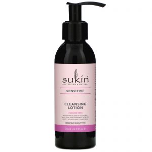 Comprar Sukin, Cleansing Lotion, Sensitive, 4.23 fl oz (125 ml)