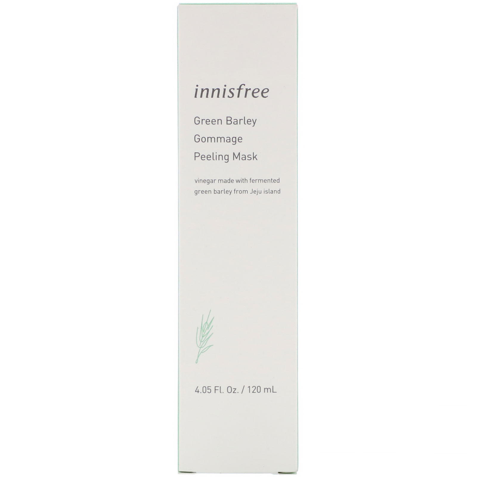 Comprar Innisfree, Green Barley, Gommage Peeling Mask, 4.05 fl oz (120 ml) - Imagem 2