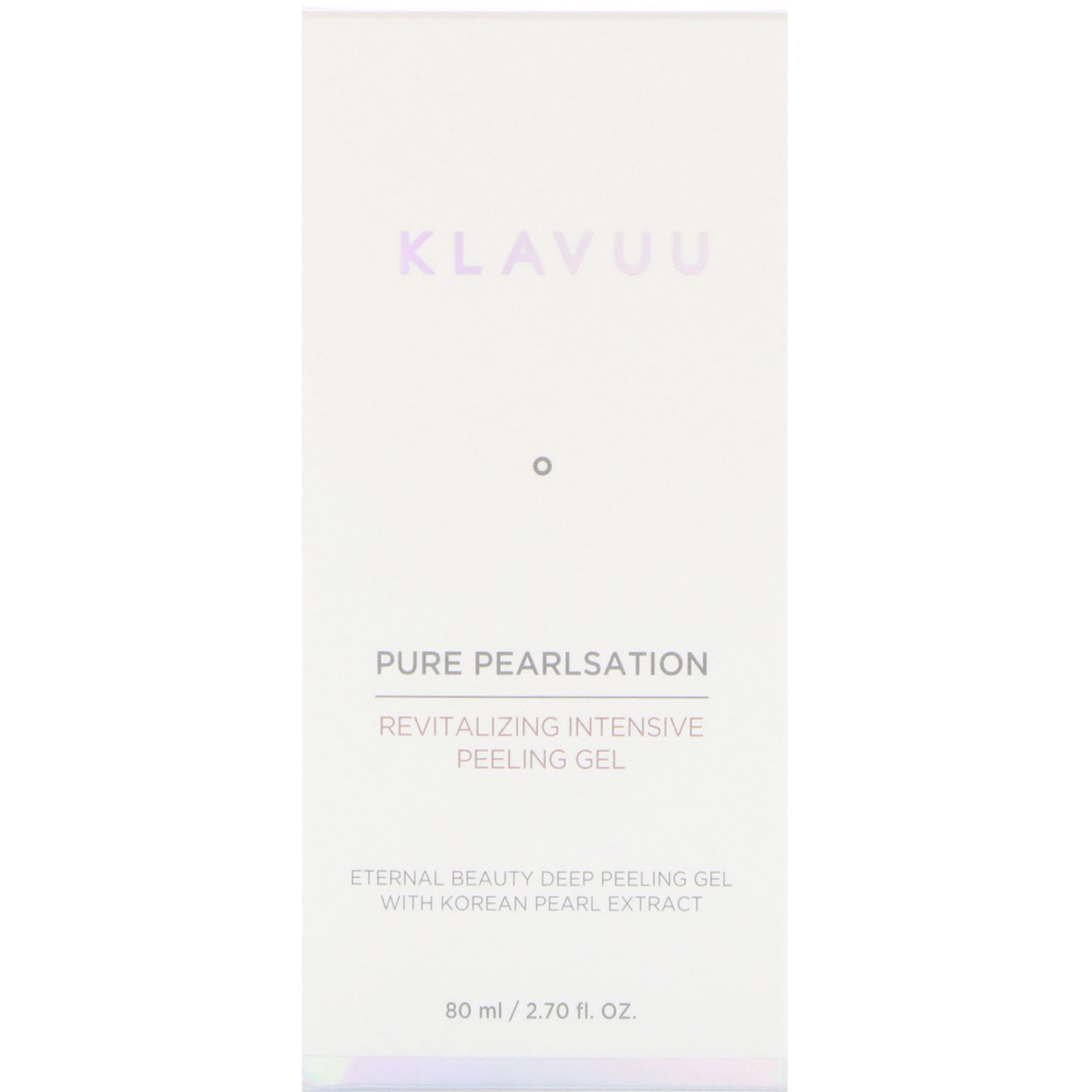 Comprar KLAVUU, Pure Pearlsation, Revitalizing Intensive Peeling Gel, 2.70 fl oz (80 ml) - Imagem 2