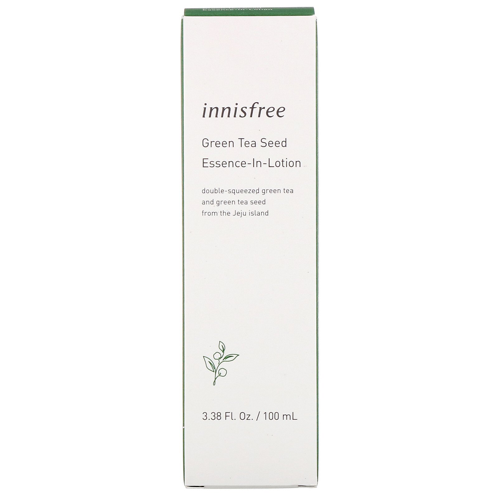 Comprar Innisfree, Essência-em-Loção de Semente de Chá Verde, 3,38 fl oz (100 ml) - Imagem 2