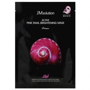 Comprar JM Solution, Active Pink Snail Brightening Mask, Prime, 1 Sheet, 30 ml