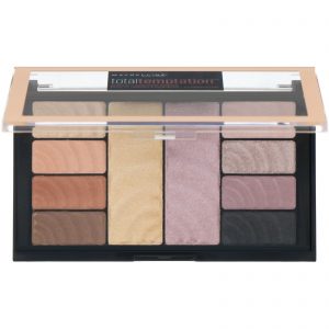 Comprar Maybelline, Total Temptation, paleta de sombra + iluminador, 12 g