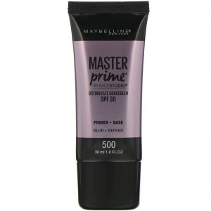 Comprar Maybelline, FaceStudio, Master Prime, SPF 30, 500 Blur + Defend, 1 fl oz (30 ml)