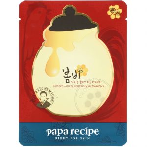 Comprar Papa Recipe, Bombee Ginseng Red Honey Oil Mask, 1 Sheet, 20 g