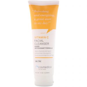 Comprar Cosmedica Skincare, Creme de Limpeza Facial com Vitamina C, Fórmula Superantioxidante, 4 oz (120 ml)
