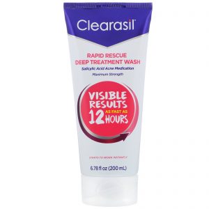 Comprar Clearasil, Rapid Rescue, Deep Treatment Wash, 6.78 fl oz (200 ml)