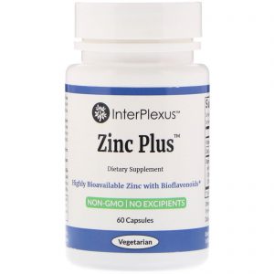 Comprar InterPlexus , Zinc Plus, 60 Cápsulas