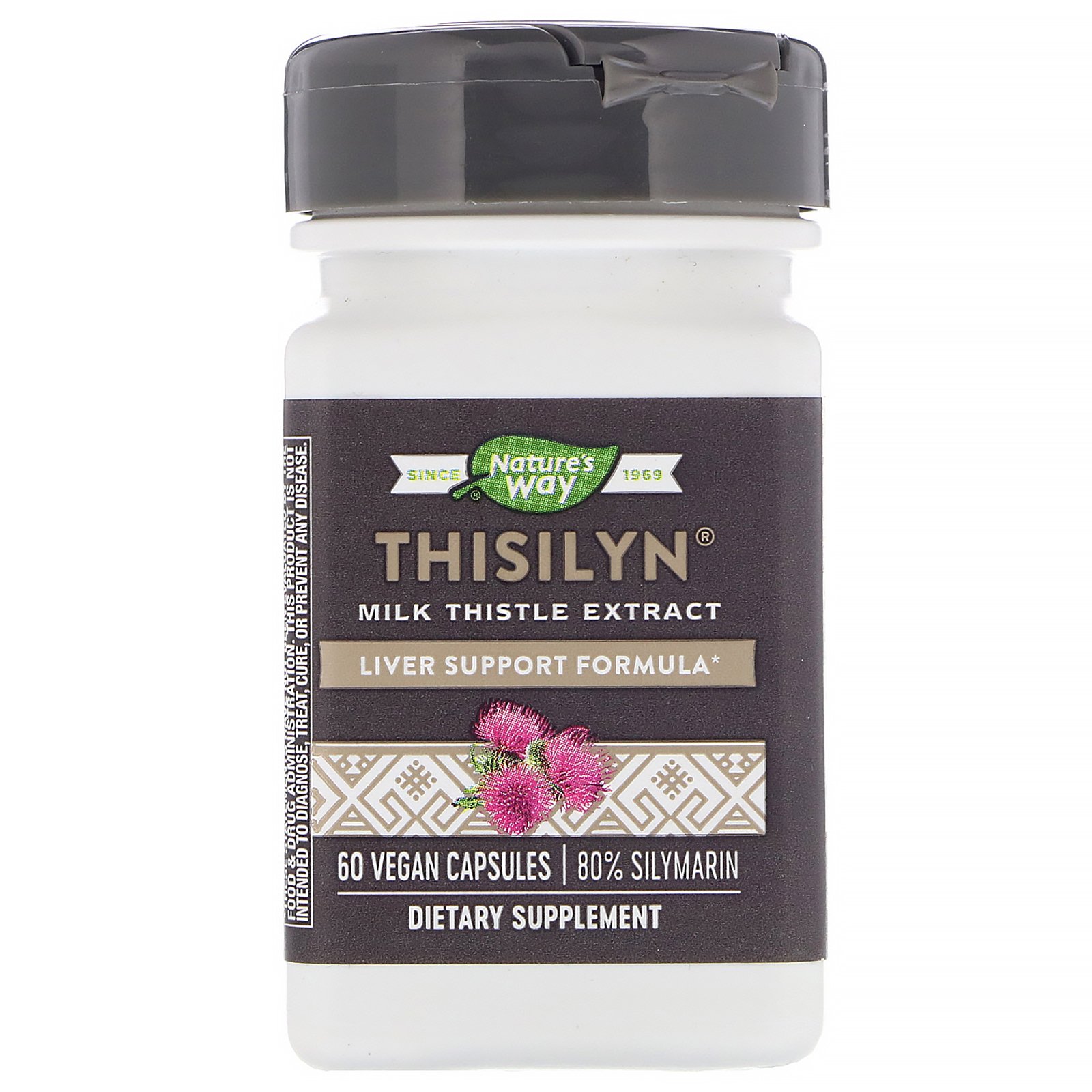 Comprar Nature's Way, Thisilyn, Extrato de Cardo-Mariano, 60 Cápsulas Veganas