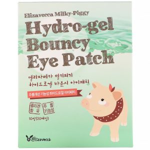 Comprar Elizavecca, Milk Piggy, Máscara para Área dos Olhos Hydro-gel Bouncy, 10 Pares