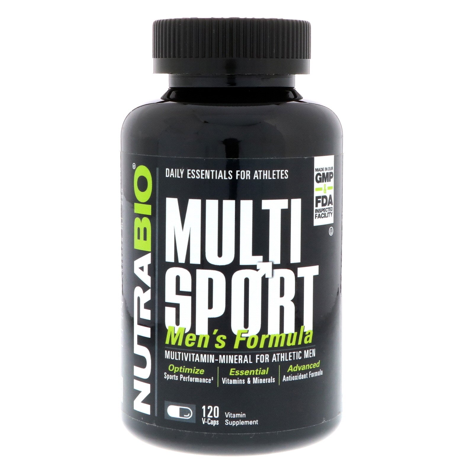 Comprar NutraBio Labs, Fórmula MultiSport para Homens, 120 V-Caps