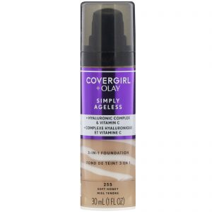 Comprar Covergirl, Olay Simply Ageless, Base 3 em 1, 255 Mel suave, 30 ml