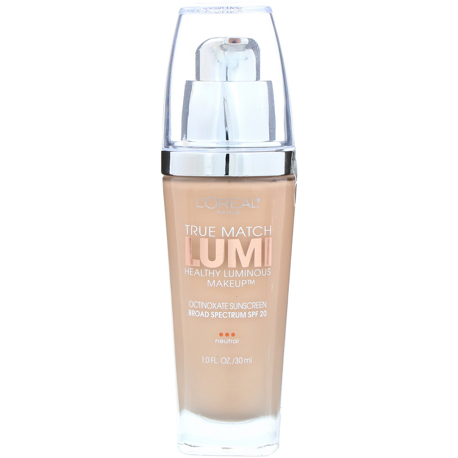 Comprar L'Oreal, True Match Lumi, Healthy Luminous Makeup, SPF 20, SN1-2 Soft Ivory/Classic Ivory, 1 fl oz (30 ml)