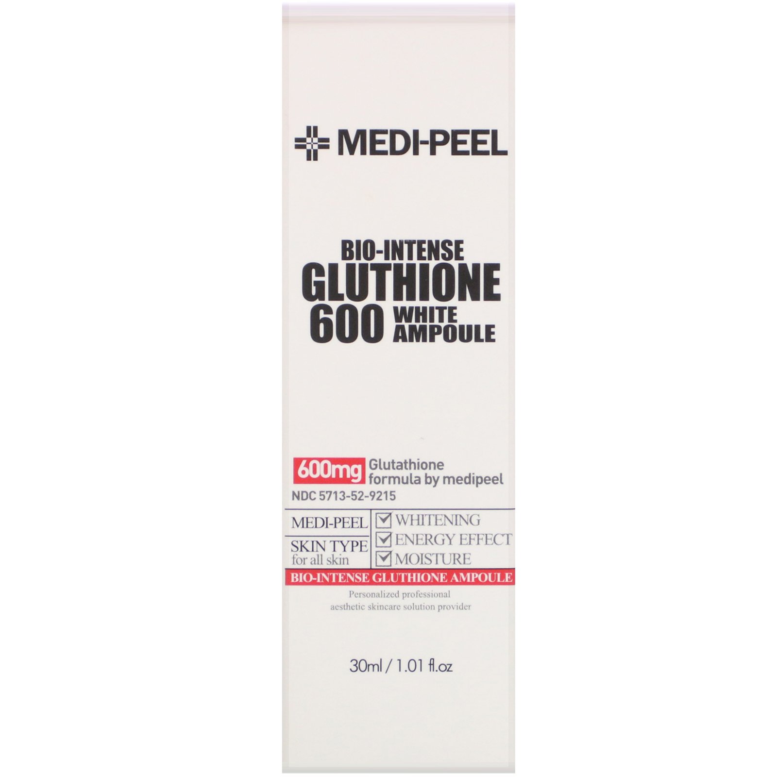 Comprar Medi-Peel, Bio-Intense Gluthione, 600 White Ampoule, 1.01 fl oz (30 ml) - Imagem 2