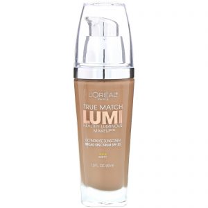 Comprar L'Oreal, True Match, maquiagem para luminosidade saudável, FPS 20, W6 Sun Beige, 30 ml