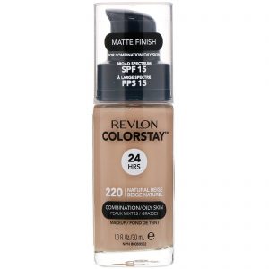 Comprar Revlon, Colorstay, maquiagem, pele mista/oleosa, 220 Natural Beige, 30 ml