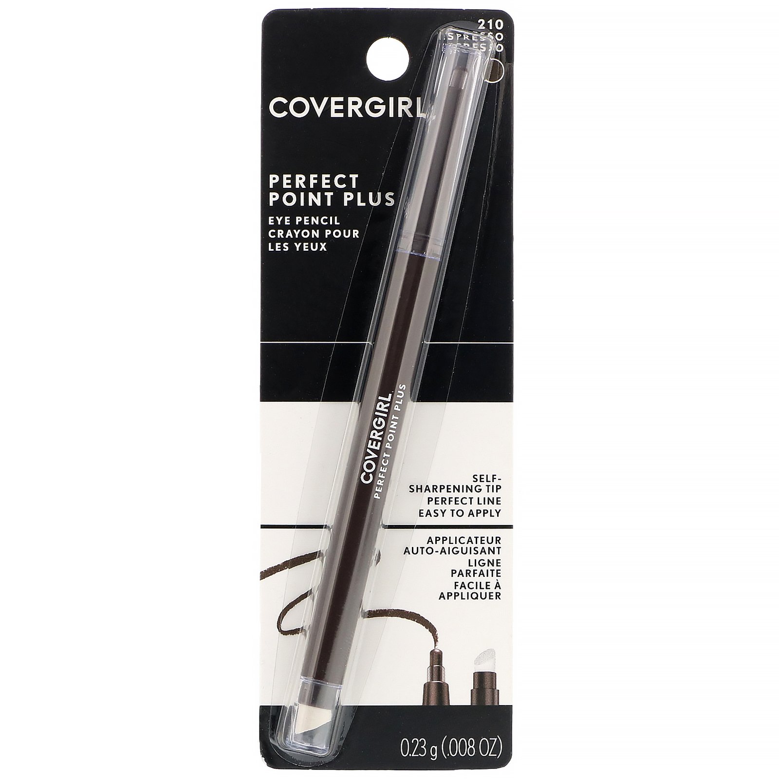 Comprar Covergirl, Perfect Point Plus, Lápis de olho, 210 Espresso, 0,23 g - Imagem 2