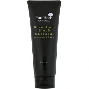Comprar PureHeals, Carvão Vegetal para Limpeza dos Poros, Espuma de Limpeza, 150 ml