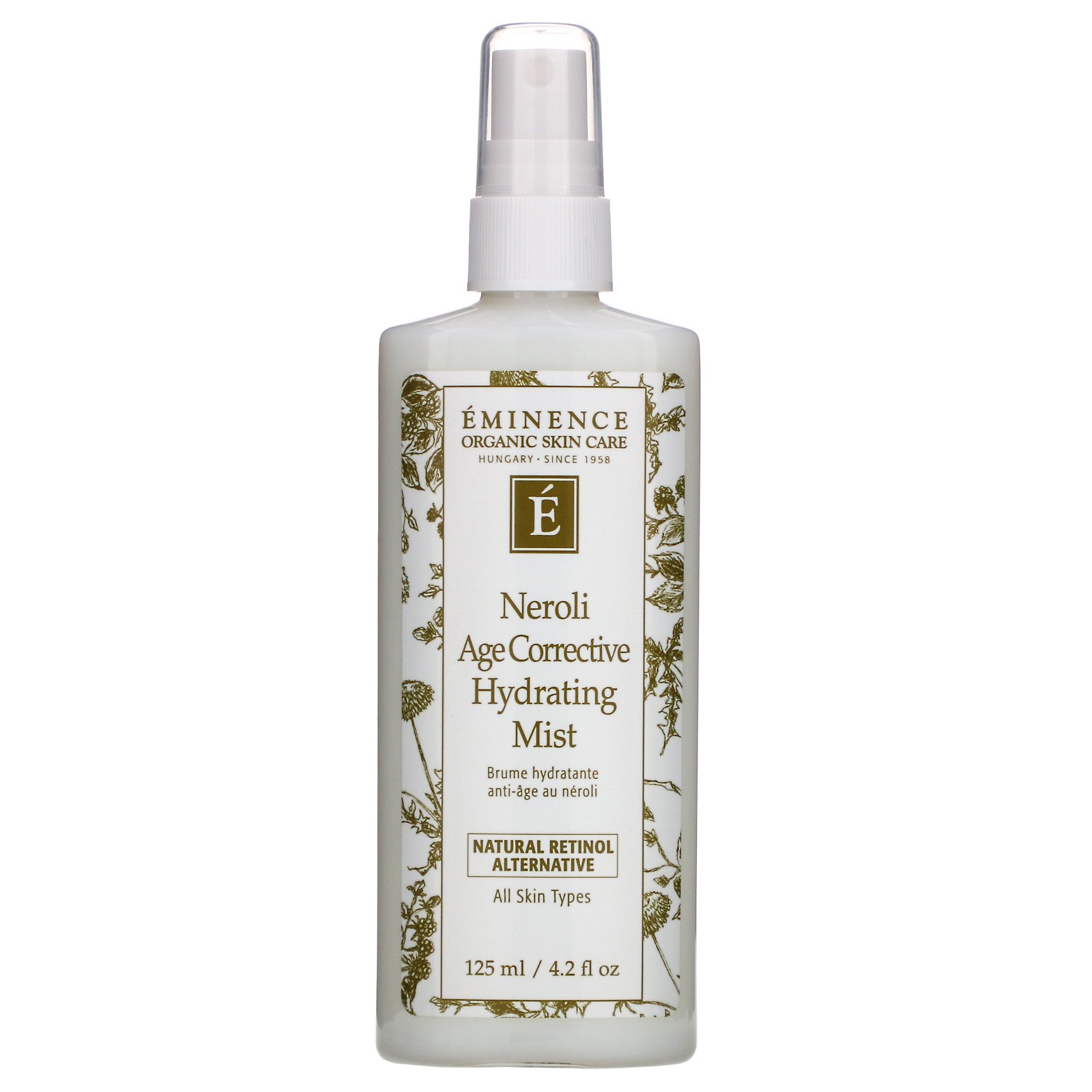 Comprar Eminence Organics, Neroli Age Corrective Hydrating Mist, 4.2 fl oz (125 ml)